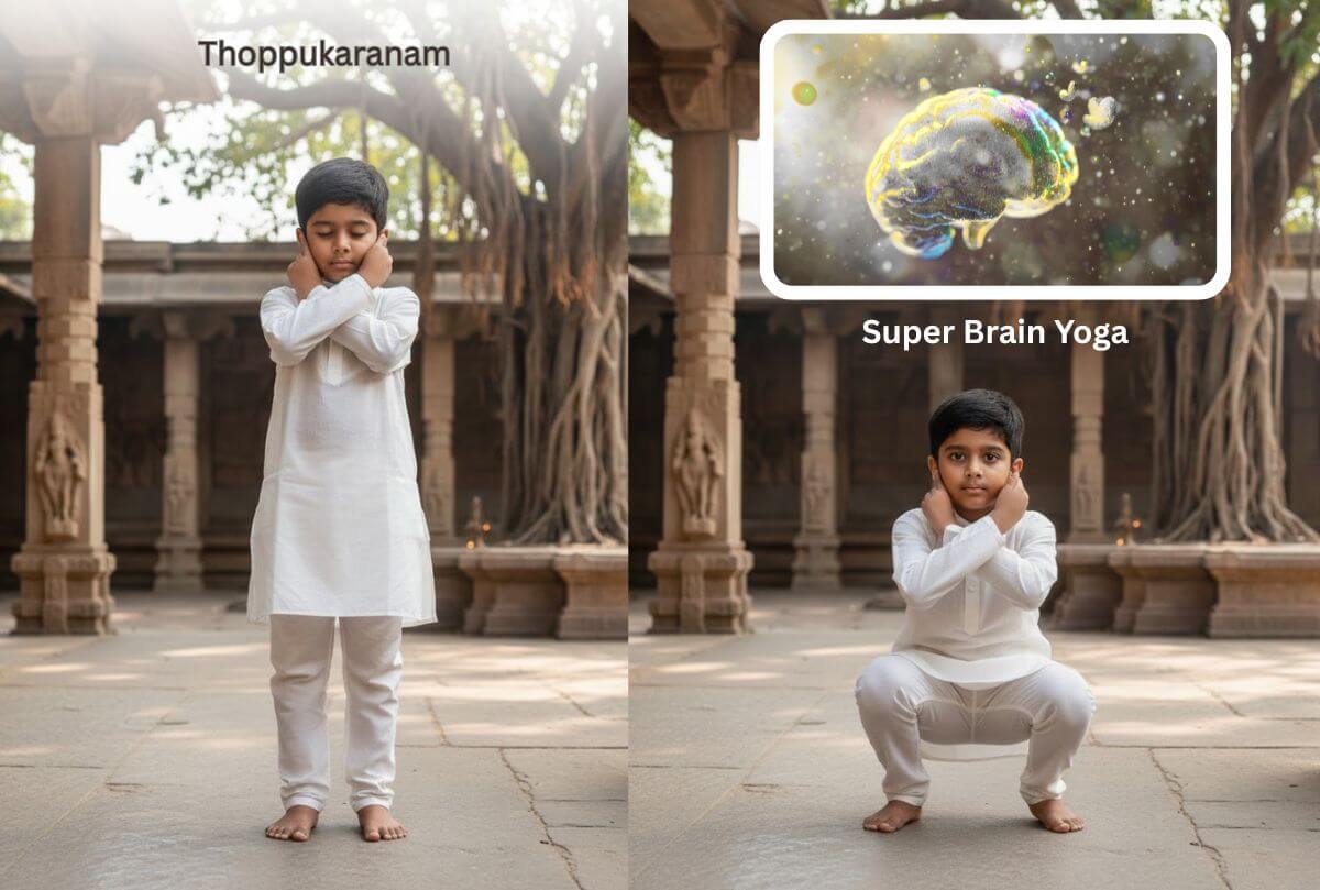 Thoppukaranam (Super Brain Yoga)