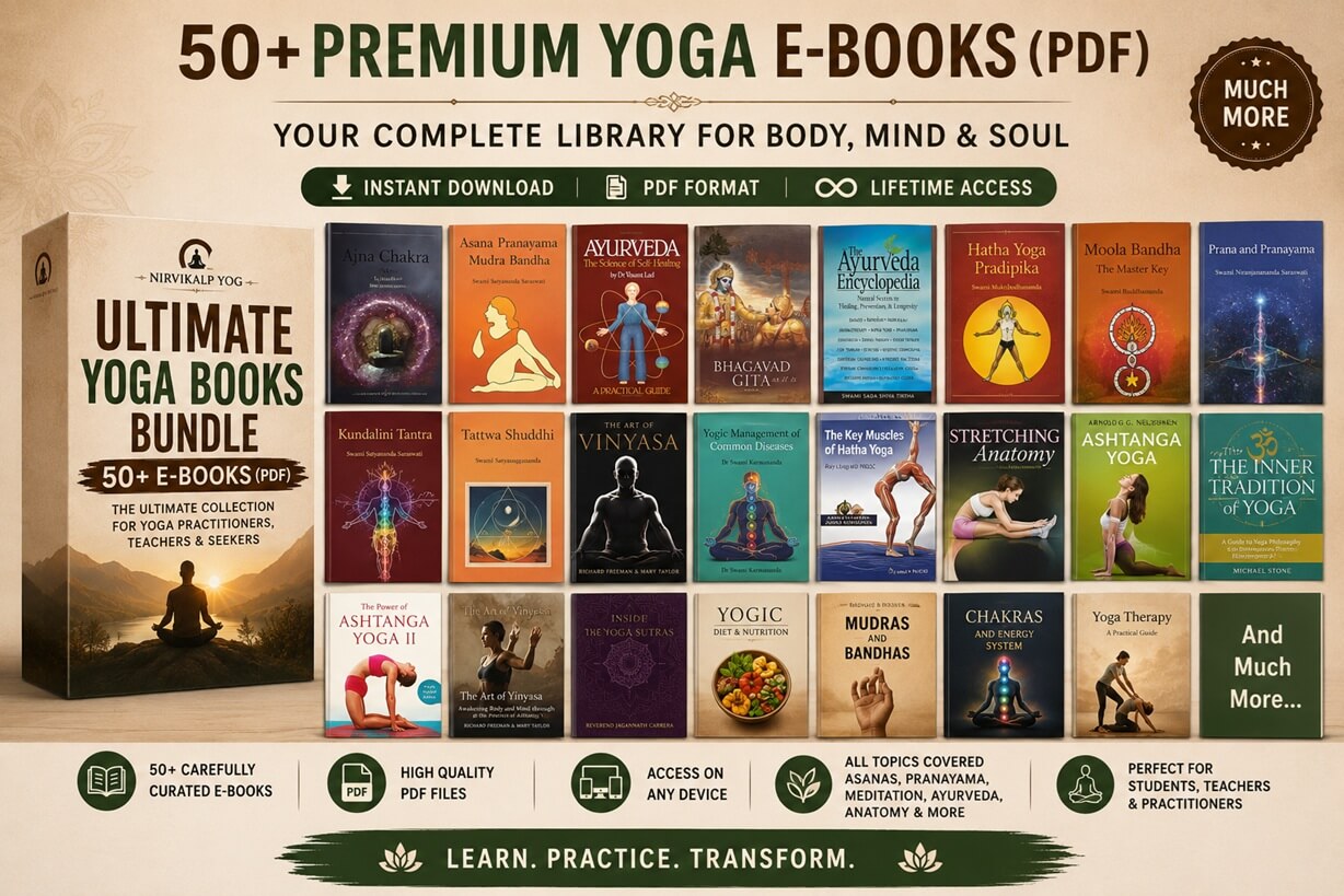 Ultimate Yoga Books Bundle - 50+ E-Books (PDF)